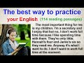 Reading practice improve your pronunciation in english