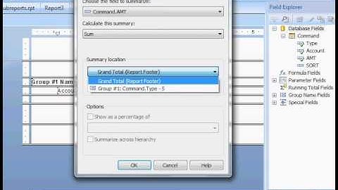 Balance Sheet - Crystal Reports - Total Asset Reconciles to Total Liability and Equity