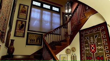 Greene & Greene Inspired  Steps, Table, Door & Attic Guest Room