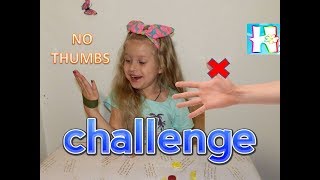 ☆彡 ЧЕЛЛЕНДЖ Без БОЛЬШОГО ПАЛЬЦА / No thumbs challenge