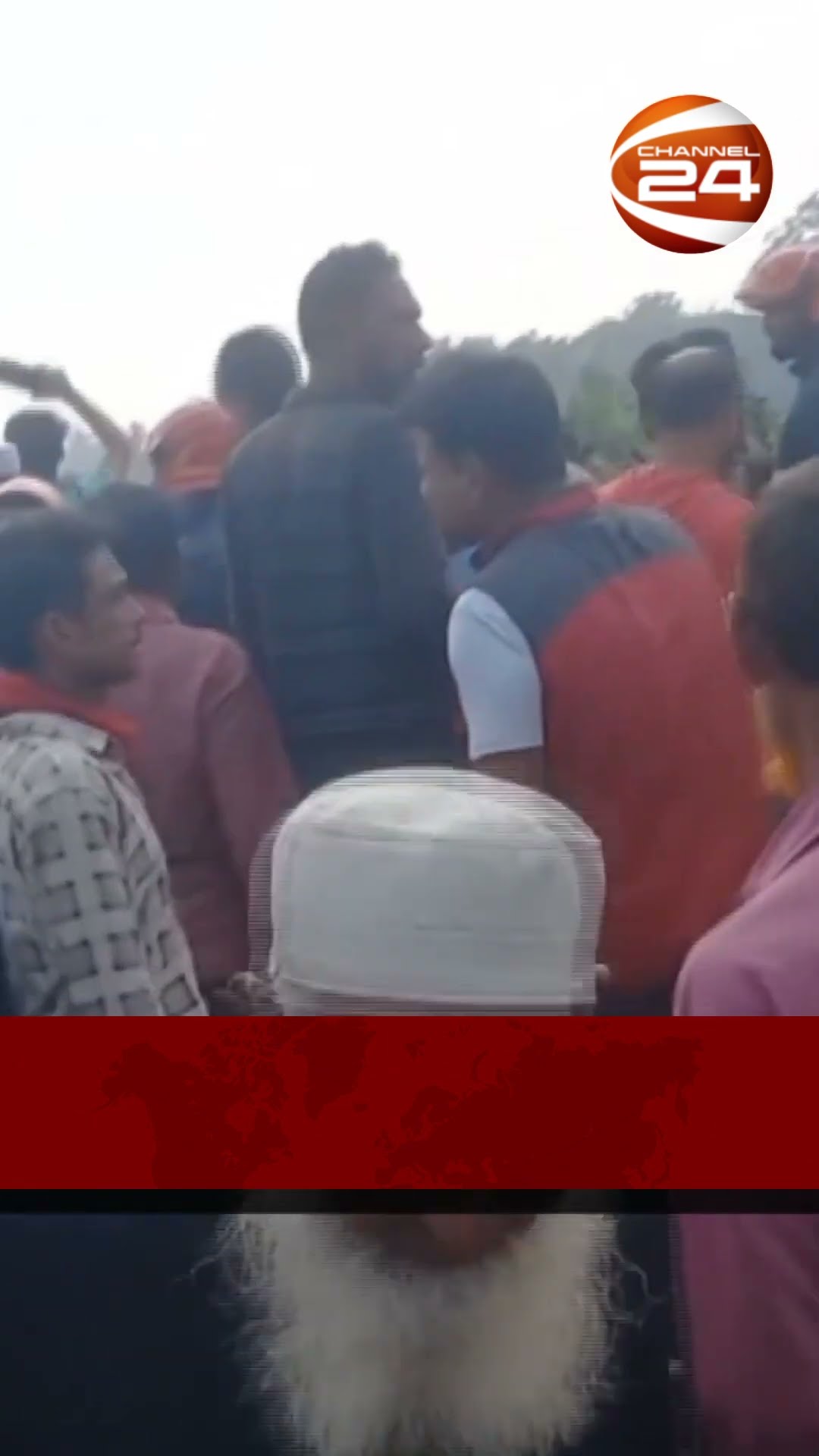 ফরিদপুরে রেলক্রসিংয়ে দু*র্ঘ*ট*না; নি*হ*ত ৫; আ*হ*ত ৩ #channel24 #news #channel24_news
