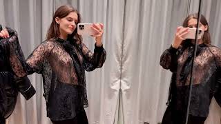 Transparent Try On Haul with Emilia Sheer Clothes
