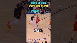 INSANE Knicks COMEBACK in the CLUTCH vs 76ers!⏰️🤯