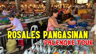 PALENGKE TOUR in ROSALES PANGASINAN! Morning Walk at a Filipino Food Market | Province of Pangasinan