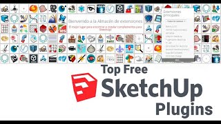 Free/Gratis Install Plugins for Sketchup 2020 2019 2018 2017 2016 2015