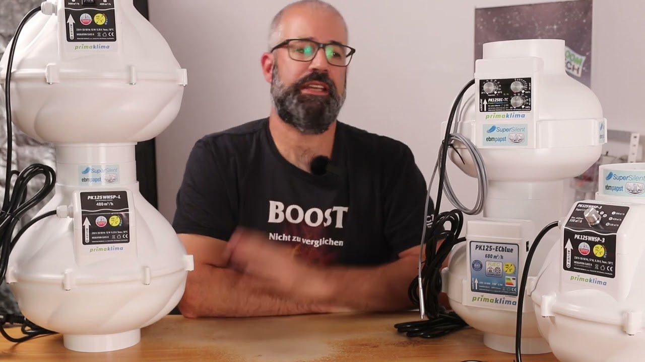 Prima Klima Growventilatoren   Unterschiede und Eigenschaften