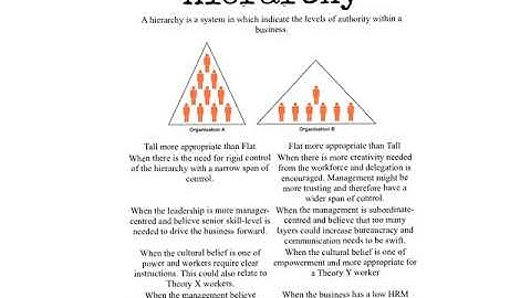 AQA Business Studies: Unit 6: Organisational Structure