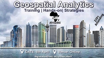 GeoSpatial Analytics Training