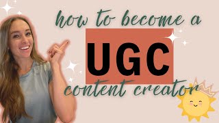 How to Become a UGC Content Creator | 10 Websites to Sell UGC