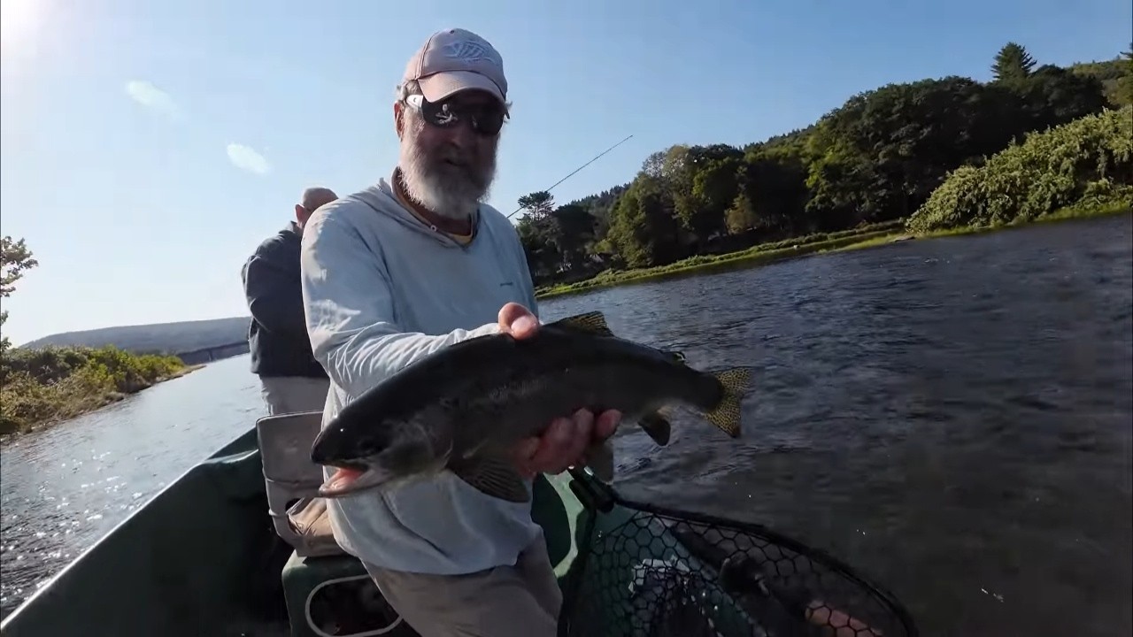 Fishing the Upper Delaware For Smallmouth Bass Pt 1