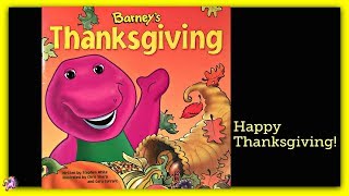 Barney Barneys Thanksgiving - Read Aloud - Storybook For Kids Children