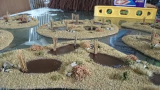 How to do basic swamps, marshes & boggy ground wargames scenery