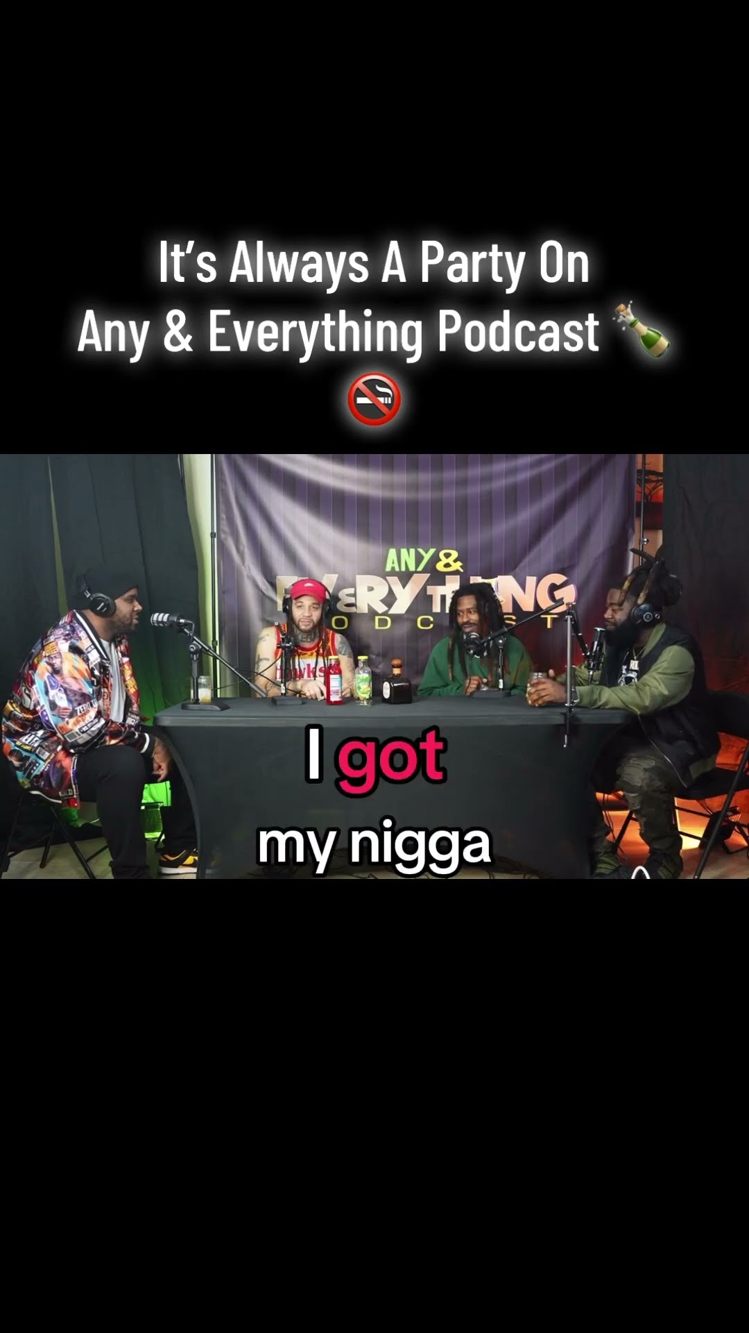 It’s Always A Party On Any \u0026 Everything Podcast ??