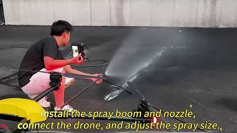 JTC30 cleaning drone for 160m high buildings