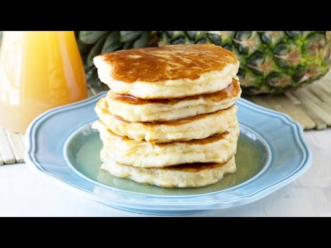 Video: Pancakes Me Ananas