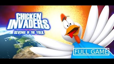 Chicken Invaders 3: Revenge of the Yolk Full Gameplay Walkthrough / No Commentary 4K 60FPS