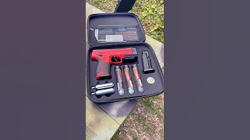 Byrna police pepperball pew