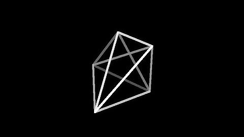 5-cell-monochrome. Rotation in four-dimensional space. 4D. Fourth dimension. Hyperspace.