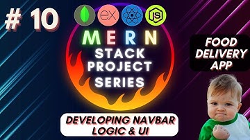 # 10 MERN Project Series | Navbar Logic | Food Delivery App | Hindi 2023