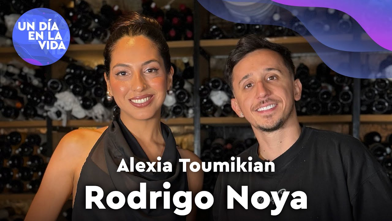 UN DÍA EN LA VIDA CON EL ACTOR RODRIGO NOYA Y LA CONDUCCIÓN DE ALEXIA TOUMIKIAN