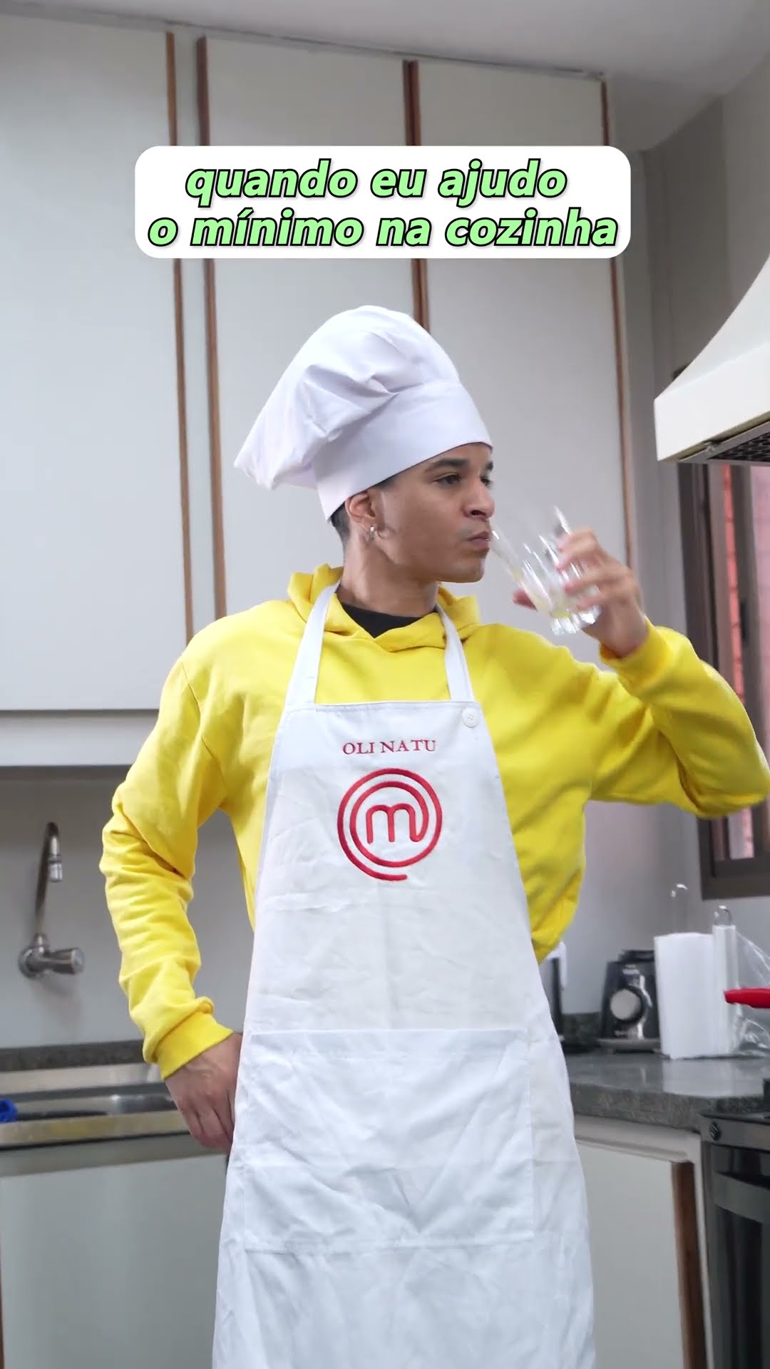 QUANDO EU AJUDO O MÍNIMO NA COZINHA