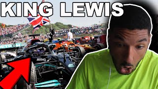 American FIRST REACTION to EVERY LEWIS HAMILTON F1 BRITISH GRAND PRIX WIN EVER