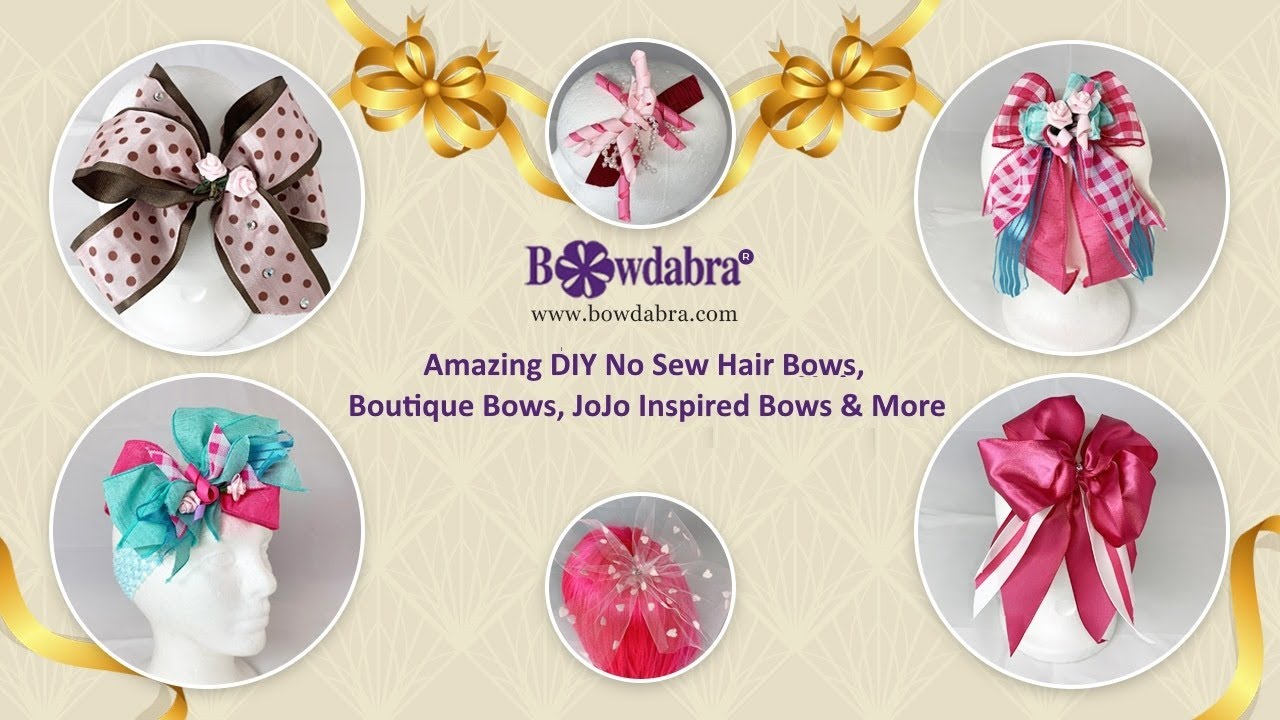 So do you want to make beautiful boutique hair bows? Bowdabra bow