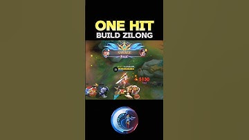 😱 WATCH THIS - BEST BUILD ZILONG 2024❓(ONE HIT) ~ MLBB 🔥 #mobilelegends #onehitbuild #zilong #shorts