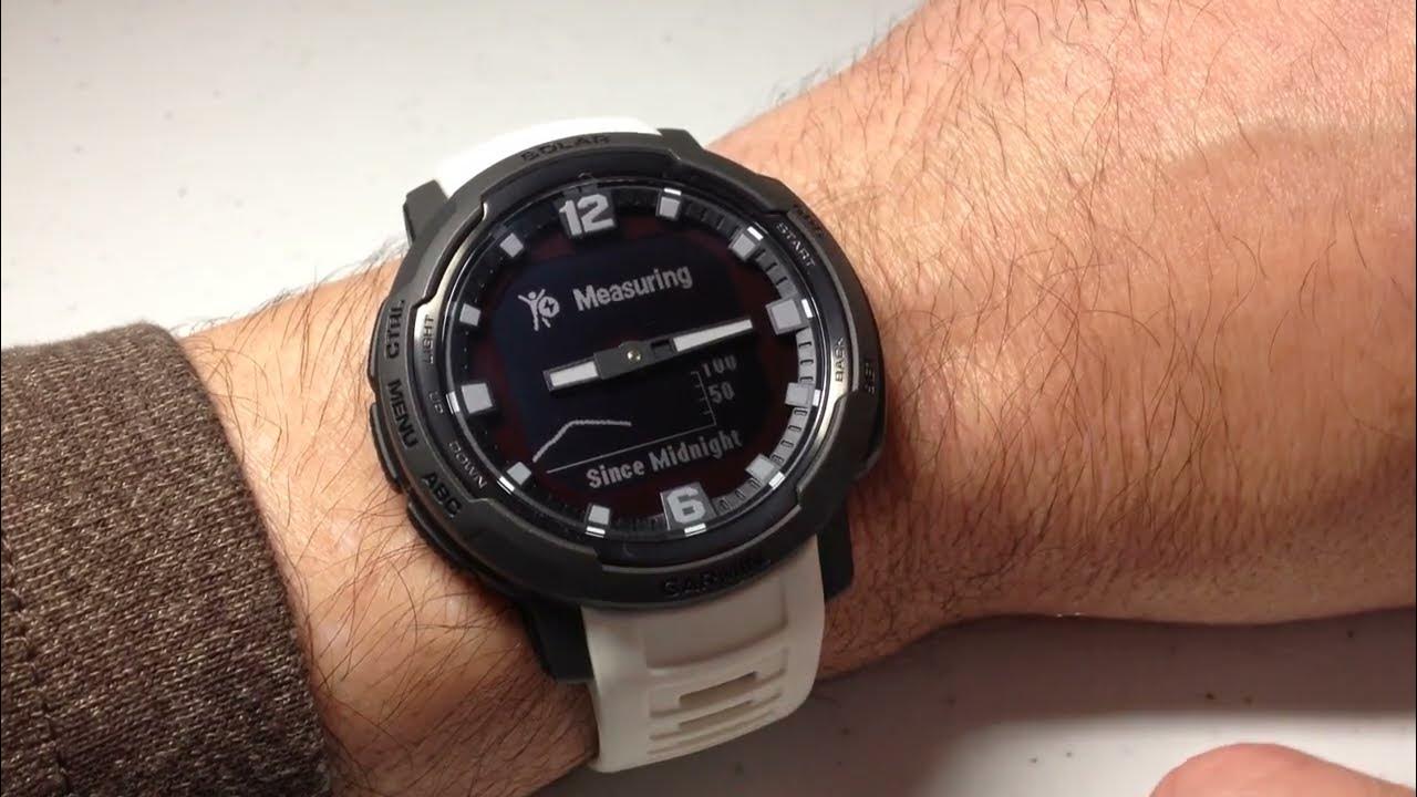 Garmin Instinct Crossover Body Battery Glance YouTube