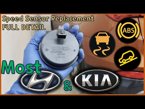 2013-18 HYUNDAI SANTA FE REAR WHEEL SPEED SENSOR REPLACEMENT@ChrisFix