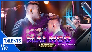 Mai Ngô khiến 4 HLV bật khóc khi rap về cậu bé vé số đau thương trên nền nhạc 