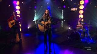 Video thumbnail of "Leighton Meester singing Heartstrings on VH1 Big Morning Buzz 10/17/14 [HD]"