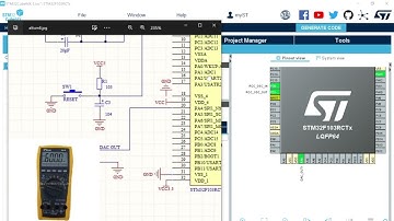 [Lập trình STM32] Lập trinh điều khiển ngoại vi DAC (STM32F103RCT6).