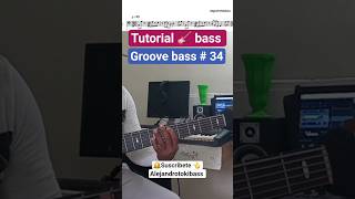 líneas de bajo eléctrico bass cover #slapbass ##tutoriales #basscover #Bajistas