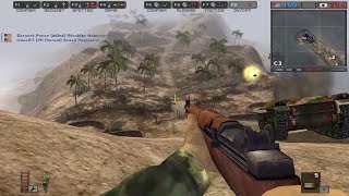 Battlefield 1942: Iwo Jima gameplay (No Commentary)