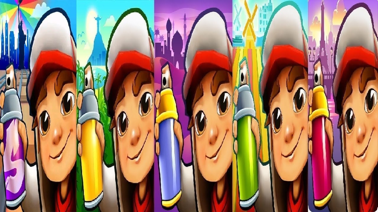 Subway Surfers: Havana (Spike) VS Iceland (Lucy) HD 