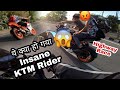 KTM vs KAWASAKI Race 🔥 with Aamir Majid || Unbelievable results