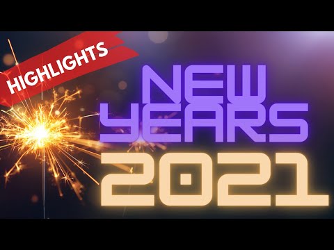 New Years 2021 Countdown Highlights | 19 Cities Across 13 Time Zones Welcome In The New Year