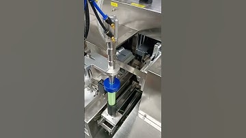 Semi automatic tube filling sealing machine for 50ml hand cream #FillingMachine #TubeFillingMachine