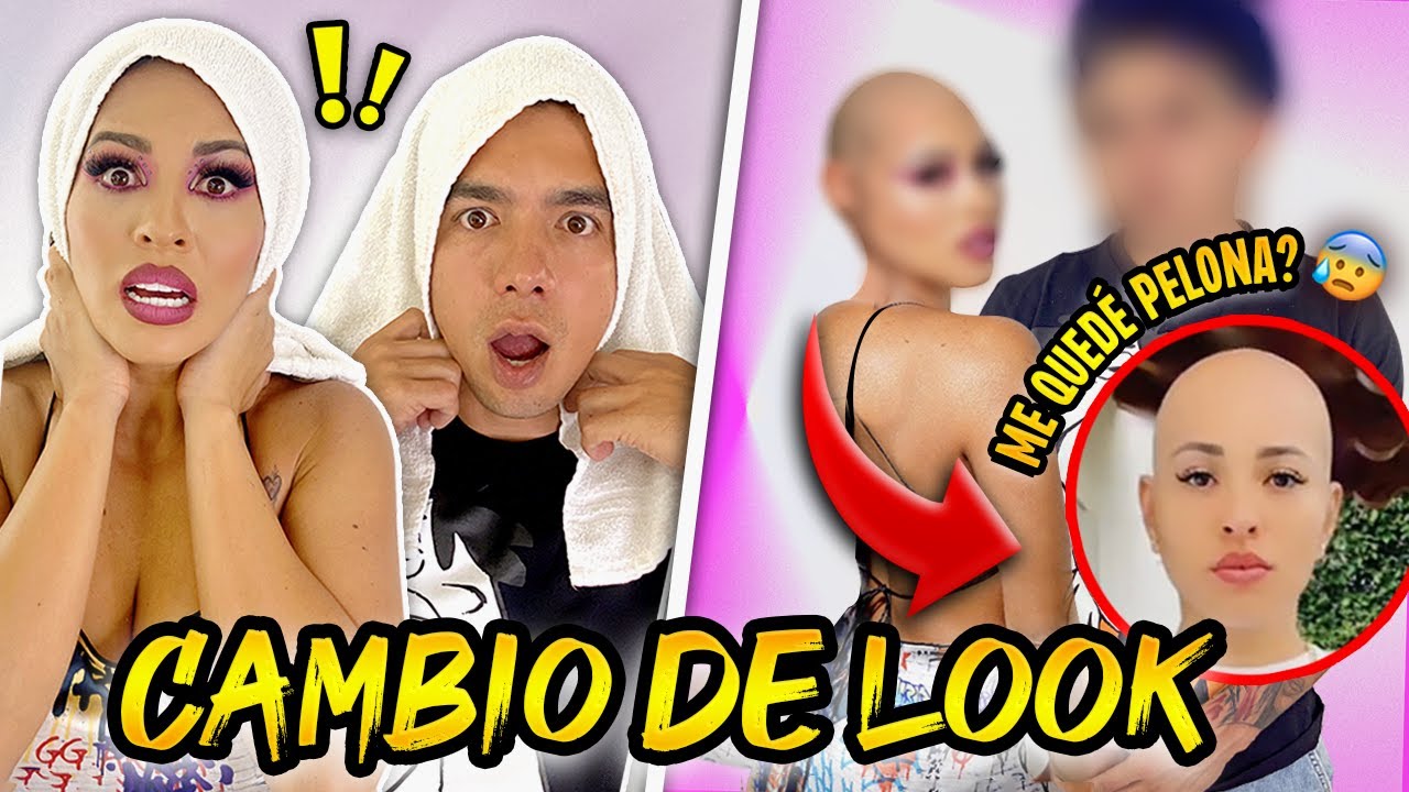 NOS HICIMOS CAMBIO DE LOOK.. QUEDÉ PELONA 😔😰 NUNCA DEBÍ HACERLO | Karla  Bustillos - YouTube