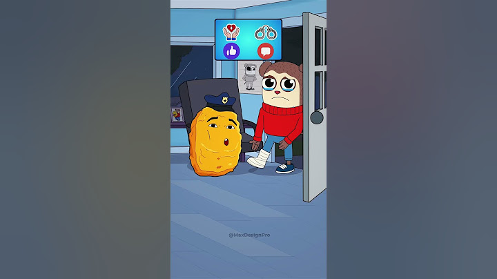 Chicken NUGGET Policeman Choose The Right Item To Help Max Who Has A Hurt Leg 👍️