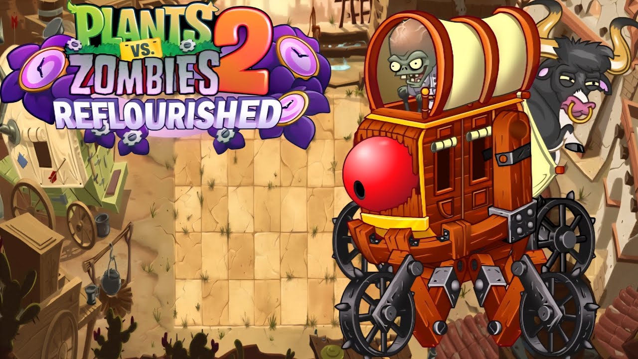 Zombot War Wagon 2.0 - Plants vs Zombies 2 Reflourished Part 65 - YouTube
