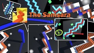 Attempting one of the CRAZIEST Dancing Line FANMADE level.. The Samsara