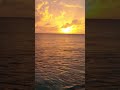 Puesta de sol en el Caribe #sunset