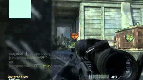 OneChance2013 - MW3  5 MAN BARRETT KILL FEED SPAWN TRAP INTERCHANGE