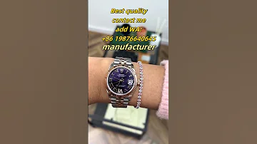 Steel Rosegold Datejust31 Aubergine Dial Diamond 6 Jewellersoftiktok Rolex Datejust31 Auberg 
