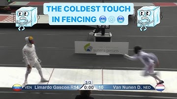 The Coldest Touch in Fencing