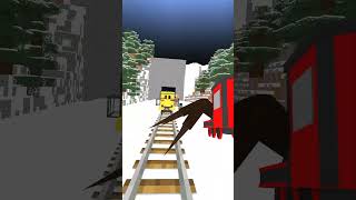 CHOO CHOO CHARLES VS MONSTER SCHOOL | MInecraft Animation #shorts