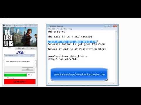 The Last of Us PS3 Free Game DLC Giveaway 2013