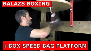 Balazs Boxing iBox Speed Bag Platform Review